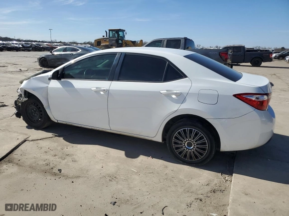 2016 Toyota Corolla L with VIN 2T1BURHEXGC640587, listed as a Copart auction lot 48701815 with 128,272 mi miles and Clean Title. Bid and sale history available at carsss.com. Image 2.