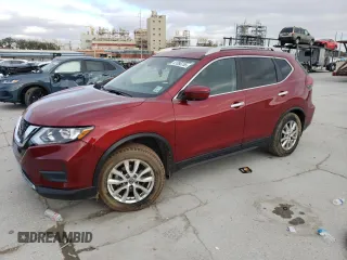 2019 Nissan Rogue SV with VIN 5N1AT2MT6KC787626, listed as a Copart auction lot 41380755 with 61,023 mi miles and Salvage Title. Bid and sale history available at carsss.com. Image 1.