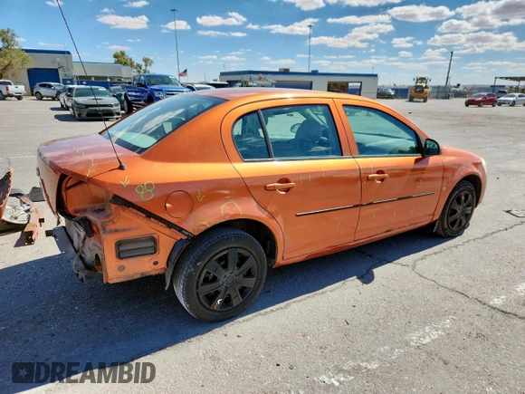 2007 Chevrolet Cobalt LT z VIN 1G1AL55FX77271678, wystawiony jako Copart lot #59574485 z przebiegiem 109 955 mil mil oraz Szkoda całkowita • Salvage title. Historia ofert i sprzedaży dostępna na DreamBid. Obrazek 3.