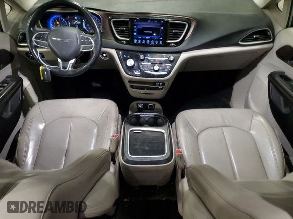 2017 Chrysler Pacifica Touring L Plus with VIN 2C4RC1EG8HR515887, listed as a Copart auction lot 54513485 with 97,736 mi miles and Salvage Title. Bid and sale history available at DreamBid. Image 8.