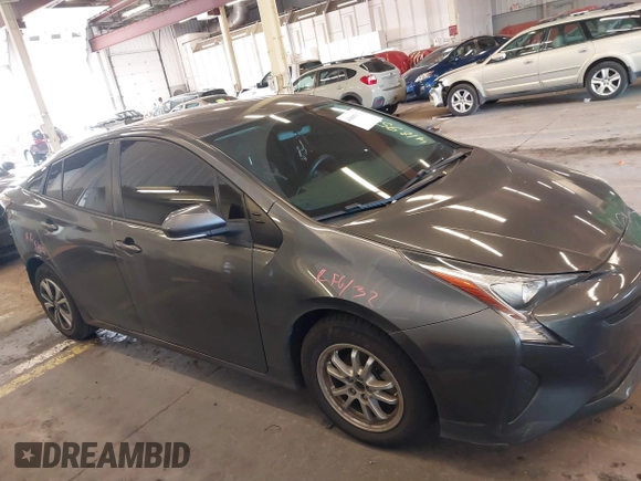 2016 Toyota Prius Two with VIN JTDKBRFU1G3512022, listed as a IAAI auction lot 41895173 with 105,844 mi miles. Bid and sale history available at carsss.com. Image 14.
