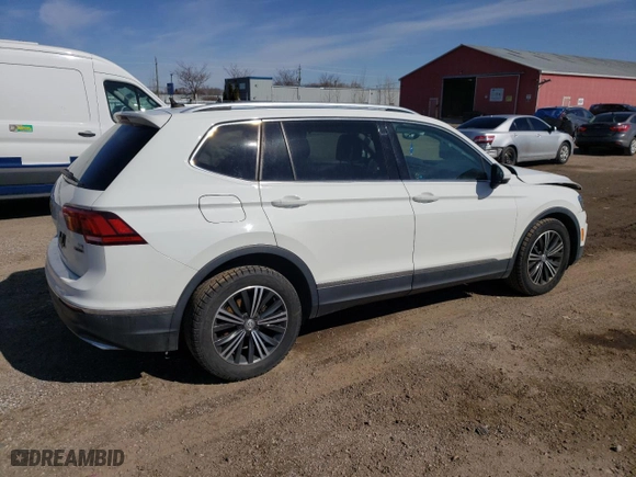 2018 Volkswagen Tiguan SEL Premium with VIN 3VV4B7AX7JM087184, listed as a Copart auction lot 49689245 with 133,942 mi miles and Salvage Title. Bid and sale history available at carsss.com. Image 3.