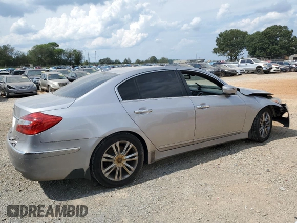 2013 Hyundai Genesis 3.8L with VIN KMHGC4DD3DU208863, listed as a Copart auction lot 72703424 with 172,814 mi miles and Salvage Title. Bid and sale history available at carsss.com. Image 3.