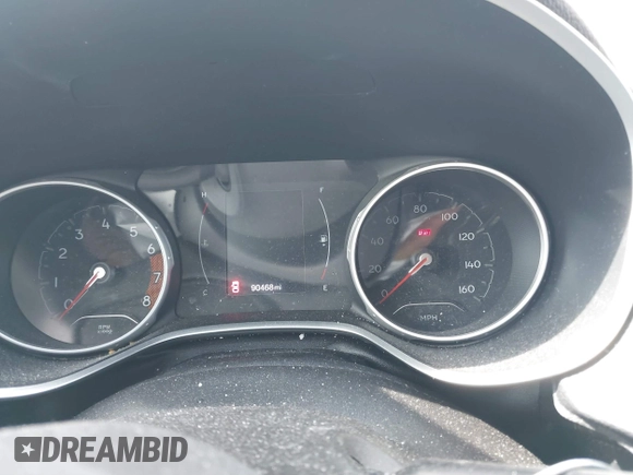 2020 Jeep Compass Latitude with VIN 3C4NJDBB1LT127856, listed as a IAAI auction lot 41867905 with 90,468 mi miles. Bid and sale history available at carsss.com. Image 15.