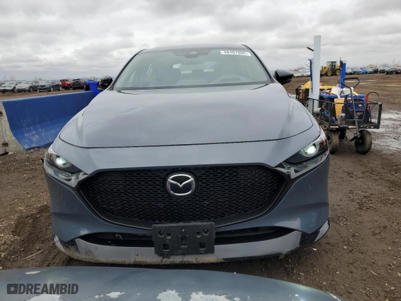 2021 Mazda Mazda3 Hatchback 2.5 Turbo Premium Plus with VIN JM1BPBNY5M1403955, listed as a Copart auction lot 48407805 with 25,670 mi miles and Salvage Title. Bid and sale history available at carsss.com. Image 5.