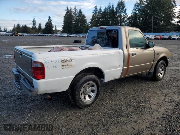 2003 Ford Ranger XL z VIN 1FTYR10D03PA33559, wystawiony jako Copart lot #76487344 z przebiegiem Nie podano mil oraz Czysty tytuł • Clean title. Historia ofert i sprzedaży dostępna na DreamBid. Obrazek 3.