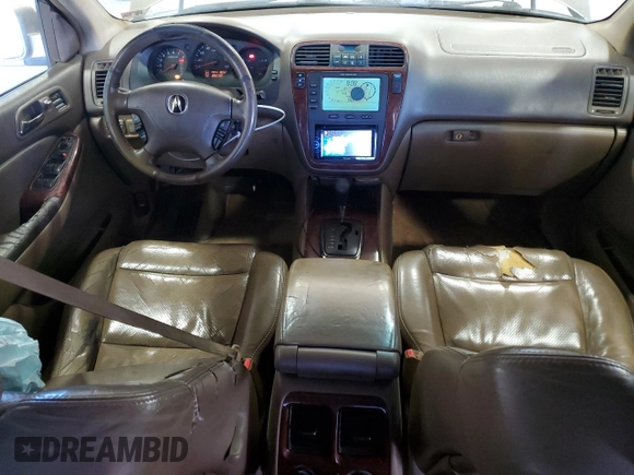 2003 Acura MDX Touring with VIN 2HNYD18653H546843, listed as a Copart auction lot 54572415 with 255,793 mi miles and Salvage Title. Bid and sale history available at DreamBid. Image 8.
