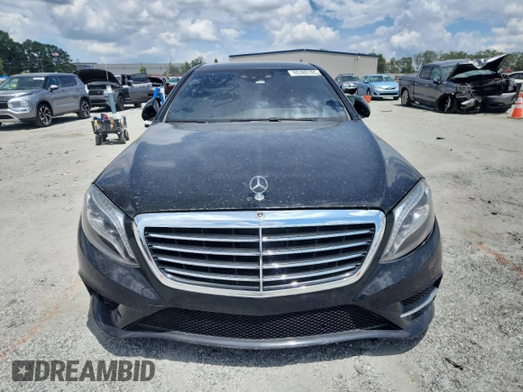 2015 Mercedes-Benz S 550 with VIN WDDUG8CBXFA103475, listed as a Copart auction lot 65389185 with 156,642 mi miles and Clean title. Bid and sale history available at DreamBid. Image 5.
