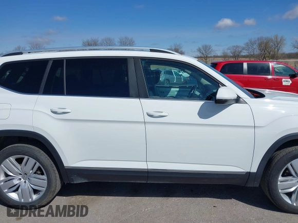 2019 Volkswagen Atlas SEL with VIN 1V2MR2CA2KC597854, listed as a IAAI auction lot 41924853 with 96,847 mi miles and . Bid and sale history available at DreamBid. Image 14.