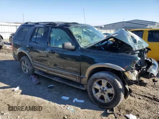 2004 Ford Explorer Eddie Bauer with VIN 1FMDU74K64UC38973, listed as a Copart auction lot 45124595 with Not provided miles and Salvage title. Bid and sale history available at DreamBid. Image 4.
