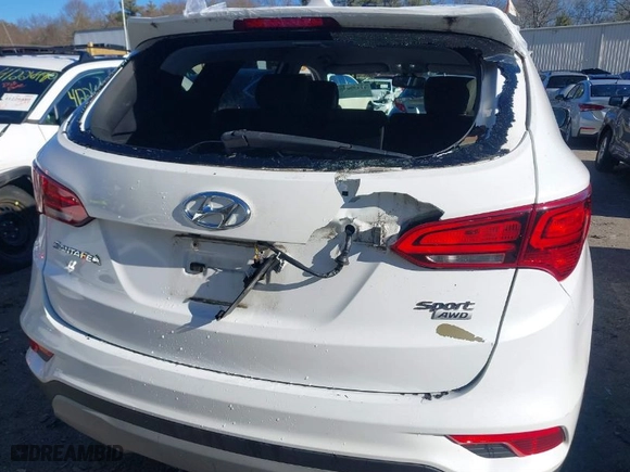 2018 Hyundai Santa Fe Sport 2.4L with VIN 5NMZUDLB2JH104720, listed as a IAAI auction lot 41175076 with 89,387 mi miles. Bid and sale history available at carsss.com. Image 6.