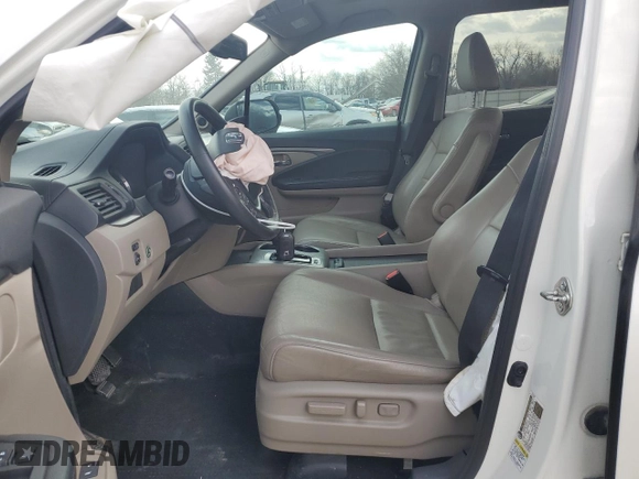 2016 Honda Pilot EX-L with VIN 5FNYF6H7XGB043620, listed as a Copart auction lot 49893165 with 165,474 mi miles and Salvage Title. Bid and sale history available at carsss.com. Image 7.