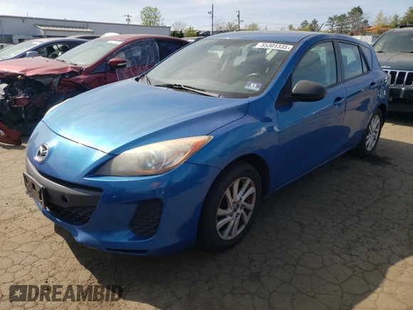 2012 Mazda 3 i Touring with VIN JM1BL1L81C1660179, listed as a Copart auction lot 55301335 with 159,677 mi miles and Clean Title. Bid and sale history available at DreamBid. Image 1.