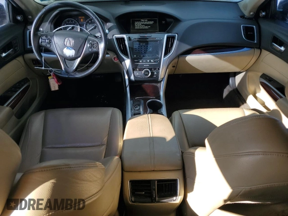 2016 Acura TLX V6 with VIN 19UUB2F3XGA009948, listed as a Copart auction lot 89319365 with 112,232 mi miles and Salvage Title. Bid and sale history available at carsss.com. Image 8.