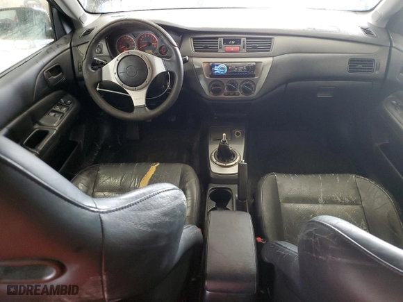 2005 Mitsubishi Lancer Evolution VIII with VIN JA3AH86D45U023317, listed as a Copart auction lot 78750514 with 232,987 mi miles and Salvage Title. Bid and sale history available at carsss.com. Image 8.