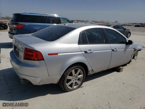 2005 Acura TL with VIN 19UUA662X5A076936, listed as a Copart auction lot 49680485 with 175,466 mi miles and Salvage Title. Bid and sale history available at carsss.com. Image 3.