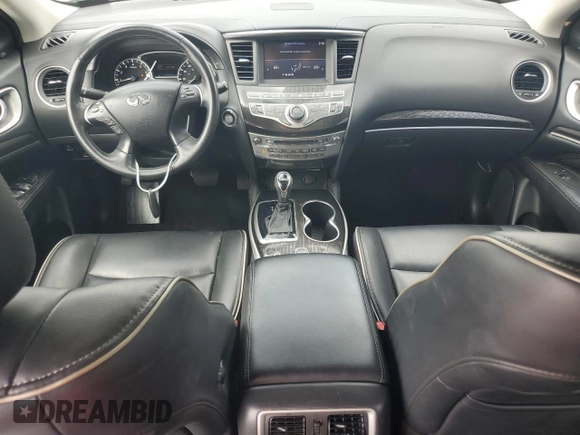 2019 Infiniti QX60 Pure with VIN 5N1DL0MN9KC566203, listed as a Copart auction lot 57137775 with 128,234 mi miles and Salvage title. Bid and sale history available at DreamBid. Image 8.