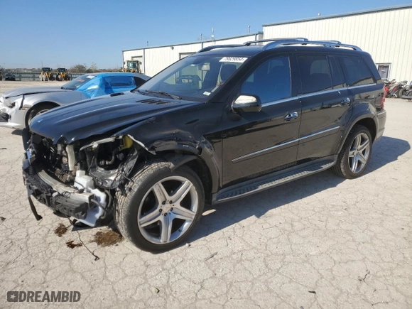 2010 Mercedes-Benz GL-Class GL 550 with VIN 4JGBF8GE2AA609671, listed as a Copart auction lot 79829854 with 112,176 mi miles and Salvage Title. Bid and sale history available at carsss.com. Image 1.