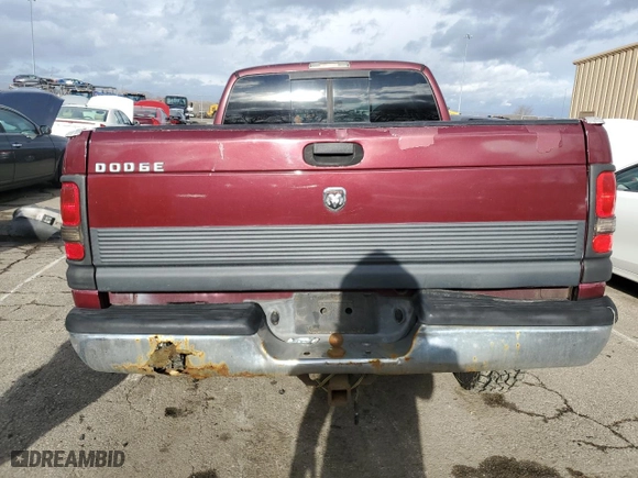 2000 Dodge Ram 1500 with VIN 1B7HC13Y9YJ157209, listed as a Copart auction lot 47198055 with 142,848 mi miles and Salvage Title. Bid and sale history available at carsss.com. Image 6.