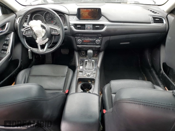 2017 Mazda Mazda6 Touring with VIN JM1GL1V53H1105492, listed as a Copart auction lot 89200735 with 0 mi miles and Salvage Title. Bid and sale history available at carsss.com. Image 8.