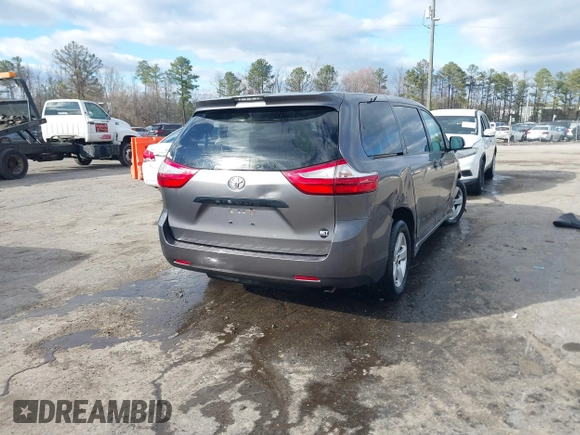 2018 Toyota Sienna with VIN 5TDZZ3DC9JS942579, listed as a IAAI auction lot 41720834 with 132,231 mi miles and . Bid and sale history available at DreamBid. Image 4.