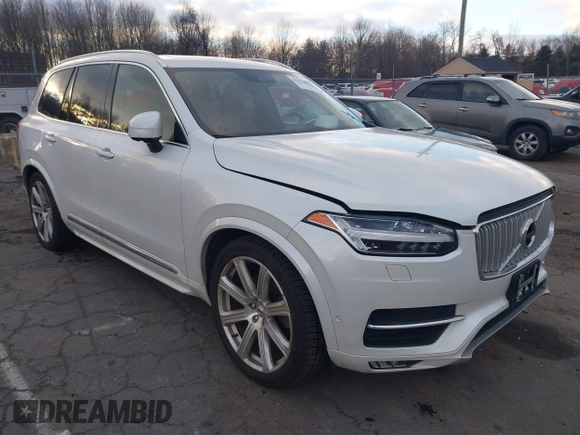 2016 Volvo XC90 T6 Inscription with VIN YV4A22PL9G1029962, listed as a IAAI auction lot 41314880 with 85,498 mi miles. Bid and sale history available at carsss.com. Image 1.