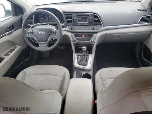 2017 Hyundai Elantra SE with VIN 5NPD74LF7HH079959, listed as a Copart auction lot 45161265 with 128,967 mi miles and Salvage Title. Bid and sale history available at carsss.com. Image 8.