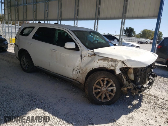 2017 Dodge Durango Special Service with VIN 1C4SDJFT8HC740412, listed as a Copart auction lot 76374664 with 137,751 mi miles and Salvage title. Bid and sale history available at DreamBid. Image 4.