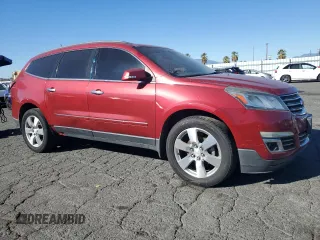 2014 Chevrolet Traverse LTZ with VIN 1GNKRJKD4EJ211232, listed as a Copart auction lot 81365944 with 168,740 mi miles and Salvage Title. Bid and sale history available at DreamBid. Image 4.