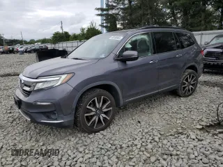 2019 Honda Pilot Touring 7-Passenger with VIN 5FNYF6H68KB083081, listed as a Copart auction lot 65495965 with 86,386 mi miles and Salvage title. Bid and sale history available at DreamBid. Image 1.