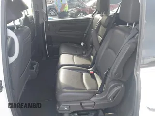 2018 Honda Odyssey Elite with VIN 5FNRL6H90JB024046, listed as a IAAI auction lot 42020880 with 45,536 mi miles. Bid and sale history available at carsss.com. Image 8.