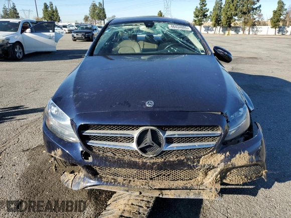 2018 Mercedes-Benz C 300 with VIN 55SWF4JB2JU279520, listed as a Copart auction lot 48434885 with 63,357 mi miles and Salvage title. Bid and sale history available at DreamBid. Image 5.