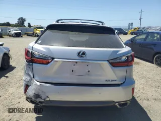 2017 Lexus RX 350 z VIN 2T2BZMCA3HC057798, wystawiony jako Copart lot #58393185 z przebiegiem 84 103 mil mil oraz Szkoda całkowita • Salvage title. Historia ofert i sprzedaży dostępna na DreamBid. Obrazek 6.