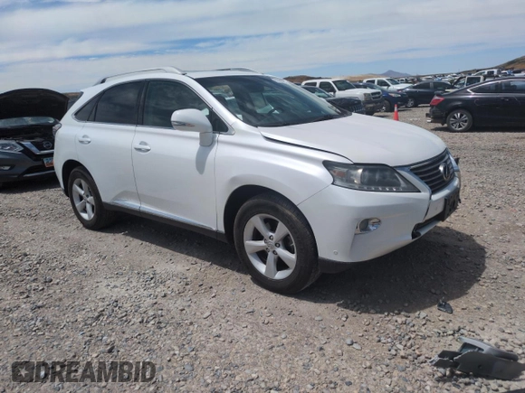 2015 Lexus RX 350 with VIN 2T2BK1BA8FC337072, listed as a Copart auction lot 61939955 with 55,499 mi miles and Salvage title. Bid and sale history available at DreamBid. Image 4.