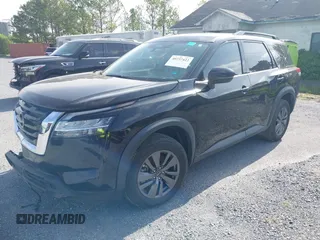 2022 Nissan Pathfinder SV with VIN 5N1DR3BA9NC231320, listed as a IAAI auction lot 40737422 with 78,817 mi miles and . Bid and sale history available at DreamBid. Image 2.