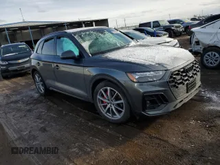 2024 Audi Q5 S line Prestige with VIN WA1F2AFY8R2069618, listed as a Copart auction lot 87875475 with 0 mi miles and Salvage Title. Bid and sale history available at carsss.com. Image 4.