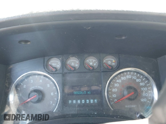 2010 Ford F-150 XL with VIN 1FTFW1CV9AKE72659, listed as a IAAI auction lot 41724759 with 145,226 mi miles. Bid and sale history available at carsss.com. Image 7.