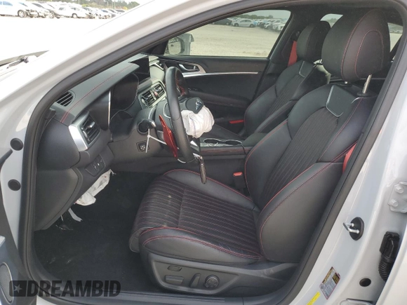 2022 Genesis G70 3.3T с VIN KMTG54TE4NU103180, выставлен на аукционе Copart как лот 80885684 с пробегом 34 852 миль миль и Списание • Salvage title. История ставок и продаж доступна на DreamBid. Изображение 7.