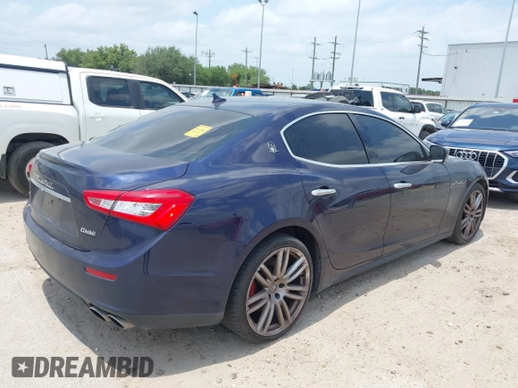 2016 Maserati Ghibli S Q4 z VIN ZAM57RTA4G1178696, wystawiony jako IAAI lot #42294337 z przebiegiem 69 752 mil mil oraz . Historia ofert i sprzedaży dostępna na DreamBid. Obrazek 4.