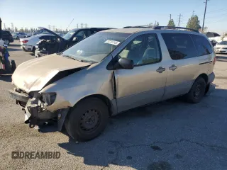 2002 Toyota Sienna CE with VIN 4T3ZF19C72U491366, listed as a Copart auction lot 50246145 with 130,795 mi miles and Salvage Title. Bid and sale history available at carsss.com. Image 1.