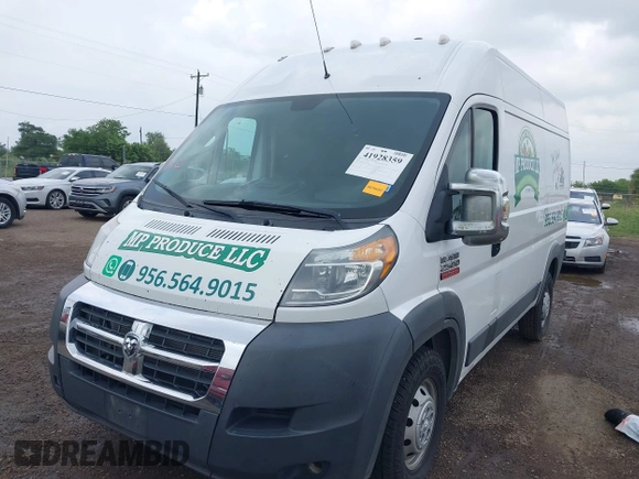 2018 Ram ProMaster Cargo with VIN 3C6TRVCG8JE112828, listed as a IAAI auction lot 41928359 with 184,269 mi miles and . Bid and sale history available at DreamBid. Image 6.