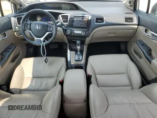 2015 Honda Civic EX-L z VIN 19XFB2F94FE205715, wystawiony jako Copart lot #59552715 z przebiegiem 68 145 mil mil oraz Szkoda całkowita • Salvage title. Historia ofert i sprzedaży dostępna na DreamBid. Obrazek 8.