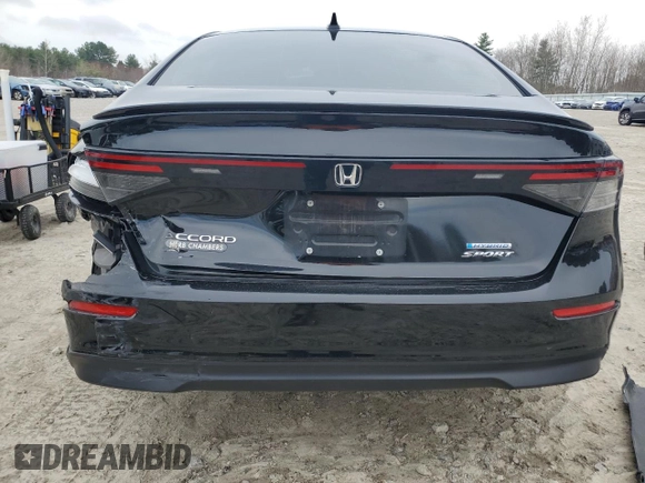 2023 Honda Accord Sport z VIN 1HGCY2F55PA016561, wystawiony jako Copart lot #53308025 z przebiegiem 20 780 mil mil oraz Szkody całkowita. Historia ofert i sprzedaży dostępna na DreamBid. Obrazek 6.