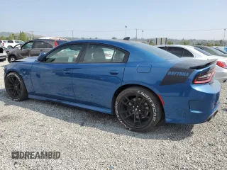 2021 Dodge Charger Scat Pack with VIN 2C3CDXGJ6MH596312, listed as a Copart auction lot 55108165 with 19,731 mi miles and Clean Title. Bid and sale history available at DreamBid. Image 2.