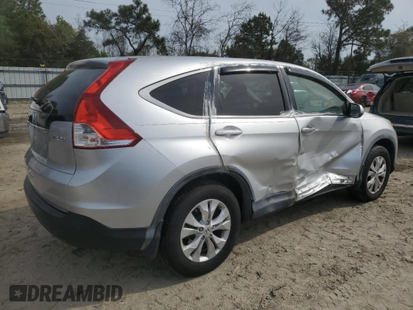 2013 Honda CR-V EX with VIN 2HKRM4H59DH602567, listed as a Copart auction lot 51482575 with 51,774 mi miles and Salvage Title. Bid and sale history available at DreamBid. Image 3.