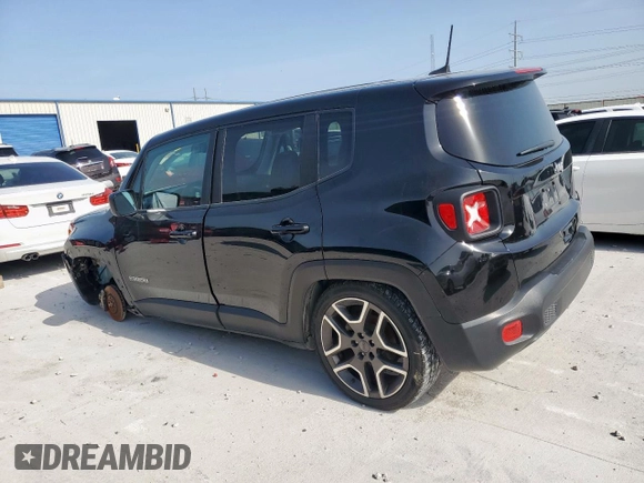 2020 Jeep Renegade Sport with VIN ZACNJAAB2LPL71956, listed as a Copart auction lot 65133485 with 102,103 mi miles and Salvage title. Bid and sale history available at DreamBid. Image 2.