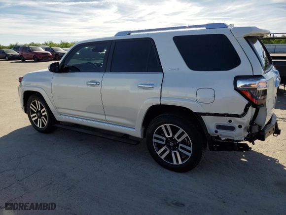 2023 Toyota 4Runner Limited with VIN JTEDU5JR4P5301962, listed as a Copart auction lot 48786745 with 7,550 mi miles and Salvage Title. Bid and sale history available at carsss.com. Image 2.