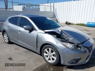 2015 Mazda 3 i Touring with VIN 3MZBM1L75FM224525, listed as a IAAI auction lot 41692928 with 57,803 mi miles and . Bid and sale history available at carsss.com. Image 6.
