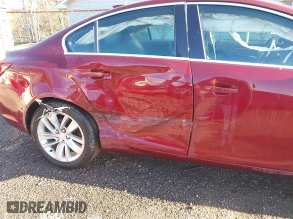 2016 Buick Regal with VIN 2G4GK5EX0G9195573, listed as a IAAI auction lot 41970384 with 79,116 mi miles. Bid and sale history available at carsss.com. Image 6.