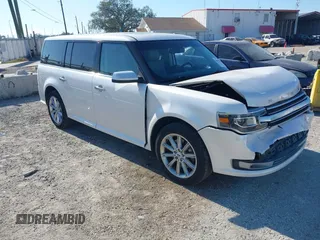 2017 Ford Flex Limited z VIN 2FMGK5D81HBA13240, wystawiony jako IAAI lot #41694206 z przebiegiem 113 356 mil mil oraz . Historia ofert i sprzedaży dostępna na DreamBid. Obrazek 1.